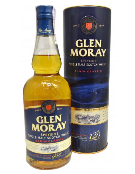 Купить Купить Виски Glen Moray Classic 0.7 металлический тубус