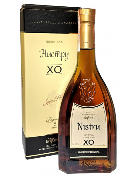 Купити Коньяк Ністру 8YO XO 0,5л в коробці Kvint