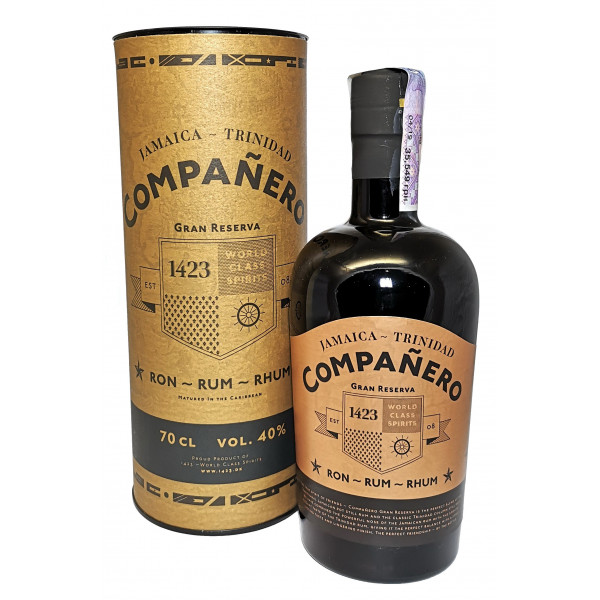 Купить Купить Ром Companero Gran Reserva 0,7л тубус
