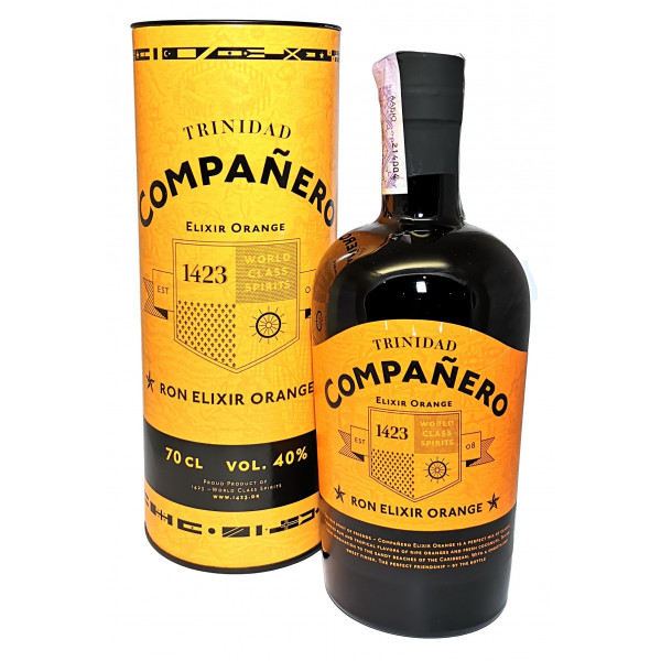Купити Ром Companero Elixir Orange 0,7л тубус