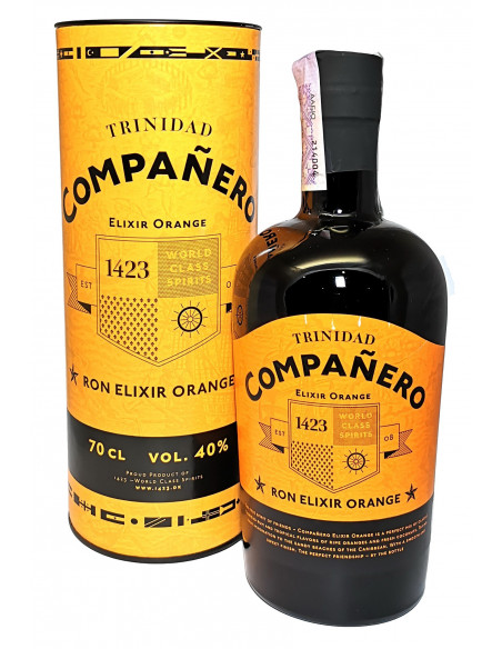 Купить Купить Ром Companero Elixir Orange 0,7л тубус