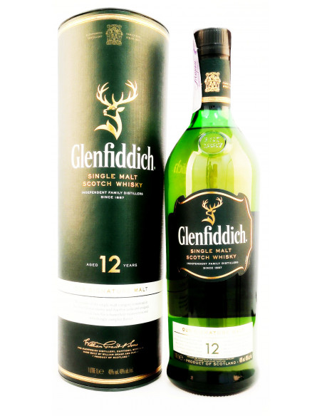 Купити Віскі Glenfiddich 12yo Special Reserve 1,0л в тубусі
