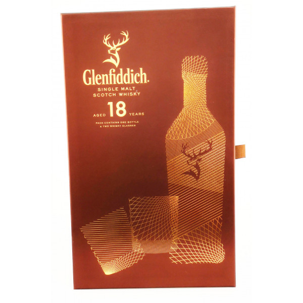 Купити Віскі Glenfiddich 15yo 0,7л+2келихи