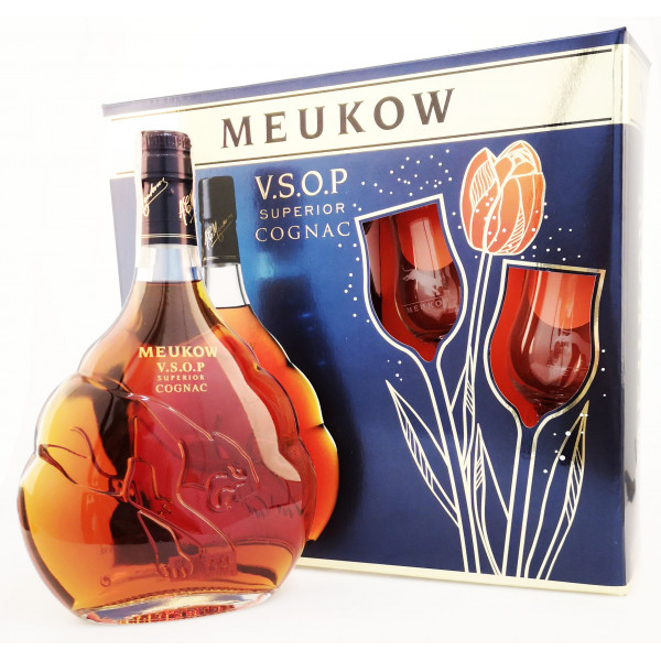 Купить Купить Коньяк Meukow VSOP 0,7л под.наб.+2 бокала
