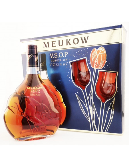 Купить Купить Коньяк Meukow VSOP 0,7л под.наб.+2 бокала