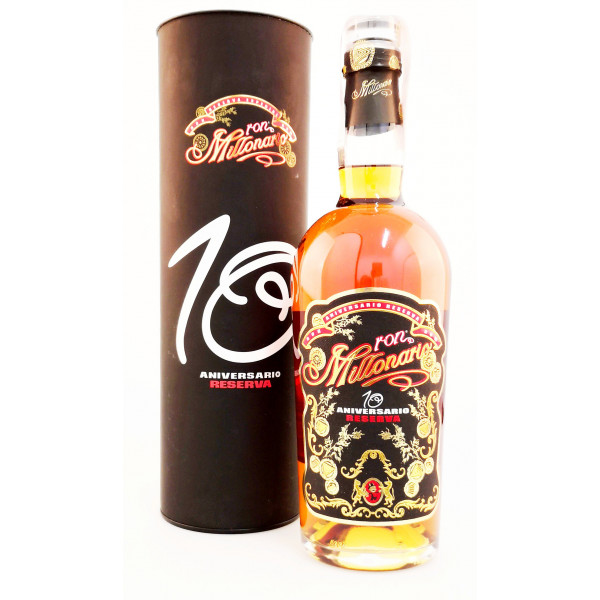 Купити Ром Millonario 10 Aniversario Reserva 0,7л тубус