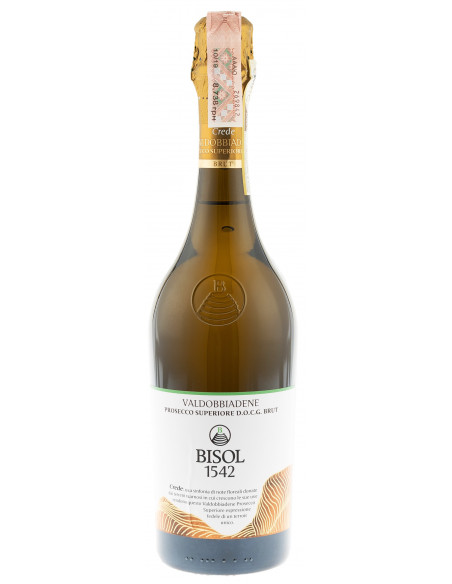Купити Вино ігристе Prosecco Valdobbiadene Crede біле брют Bisol