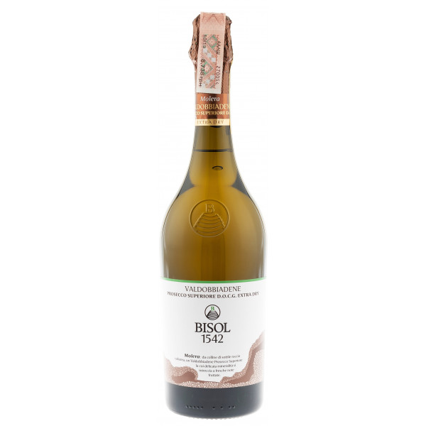 Купить Вино игристое Prosecco Sup DOCG Spum Molera экстра-сухое Bisol