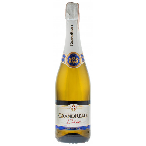 Купить Купить Вино игристое Grand Real Spumante белое полусладкое