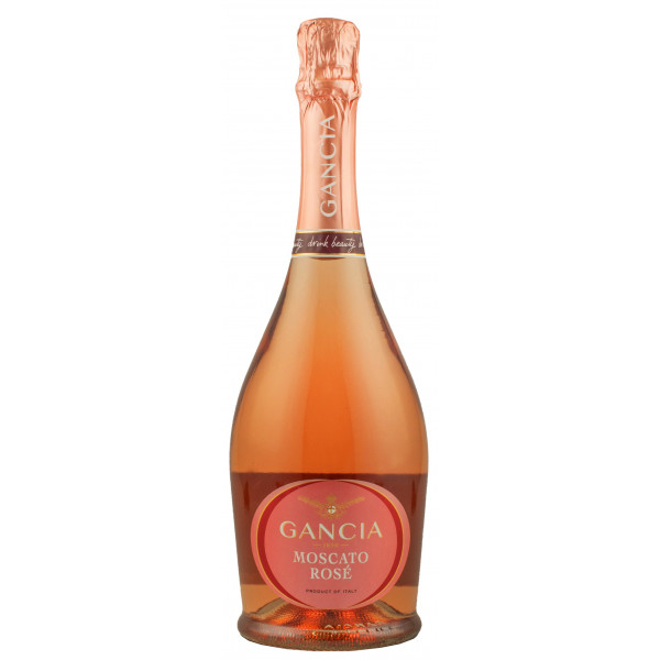 Купить Купить Вино игристое Moscato Spumante розовое полусладкое Gancia