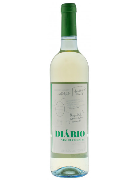 Купить Купить Зеленое вино Vino Verde Diario белое полусухое
