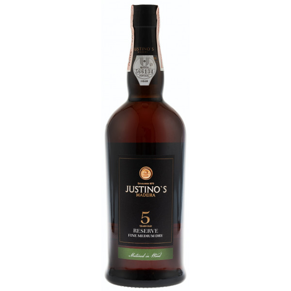 Купить Купить Вино Madeira Reser.Fine Medium Dry 5yo белое Justinos полусухое