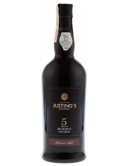 Купити Вино Madeira Reser.Fine Rich 5yo біле десертне Justinos