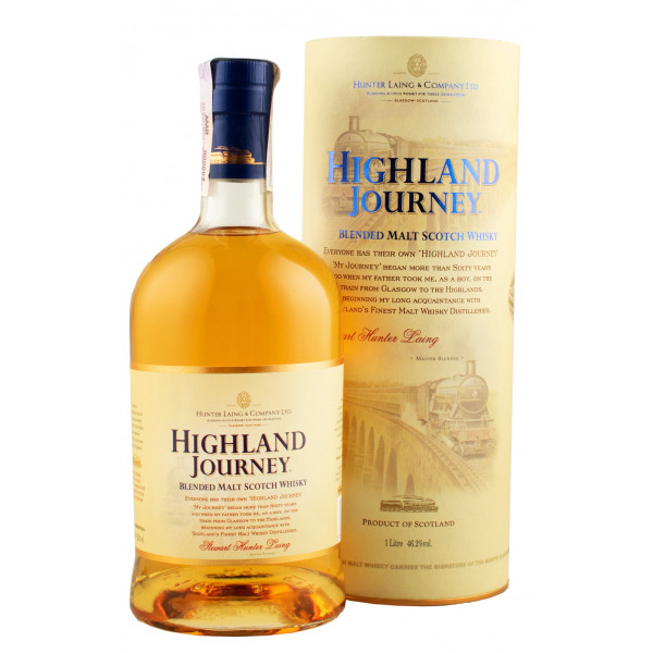 Купити Віскі Highland Journey Blended Malt 1л тубус