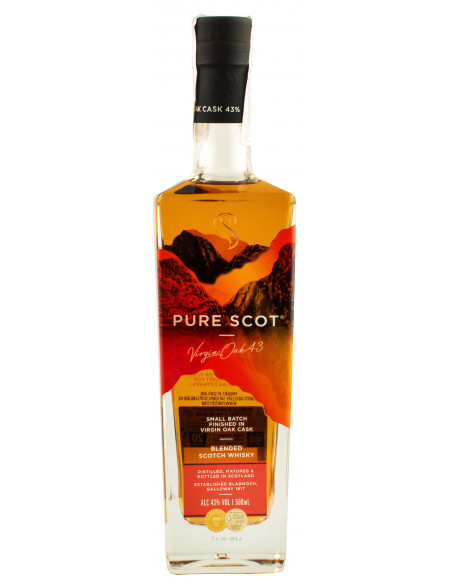Купити Віскі Pure Scot Virgin Oak Blended 0,5л