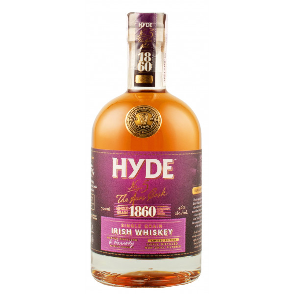Виски Hyde 5 Burgundy cask 0,7л 46%