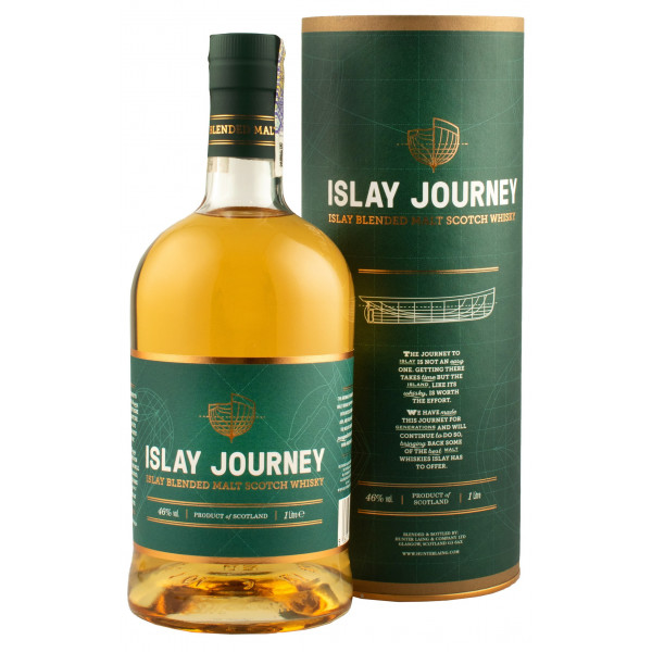 Купити Віскі Islay Journey Blended Malt 1л тубус
