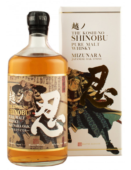 Виски Shinobu Pure Malt 0,7л 43% в коробке