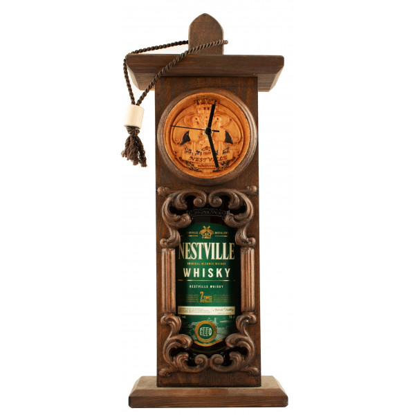 Виски Nestville Blended 3YO 0,7л 40% деревянные часы