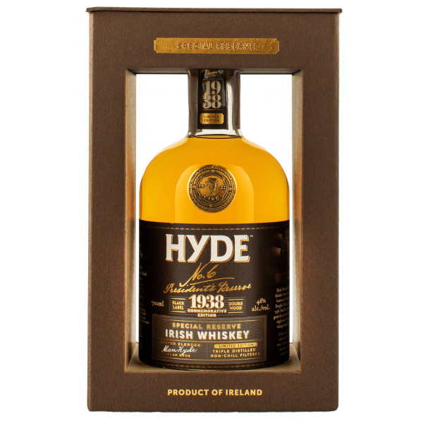 Купить Купить Виски Hyde 6 Blended Irish 0,7л коробка