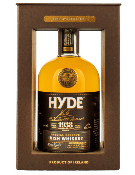 Купить Купить Виски Hyde 6 Blended Irish 0,7л коробка