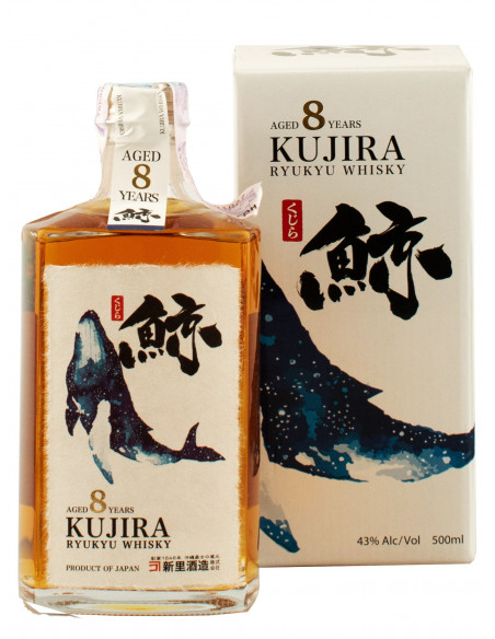 Виски Kujira Ryukyu Singe Grain 8YO 0,5л 43% подарочная коробка