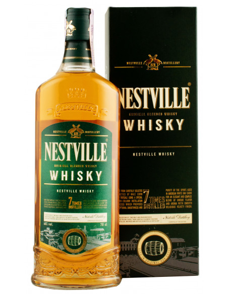 Купити Віскі Nestville Blended 3YO 0,7л коробка