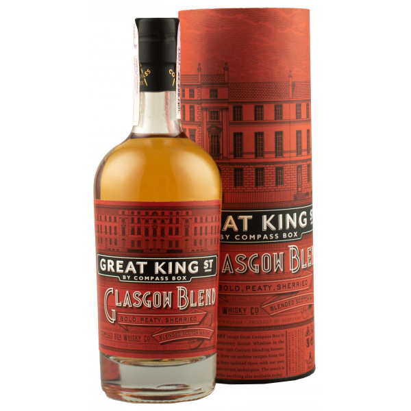 Купити Віскі Great King Street Glasgow 0,5л тубус Compass Box