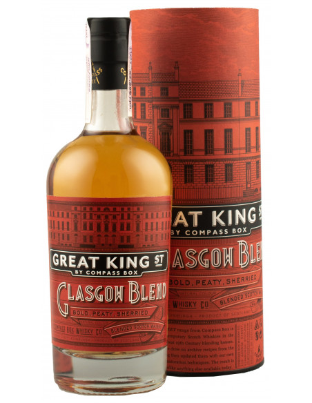 Виски "Great King Street Glasgow" 0,5л тубус