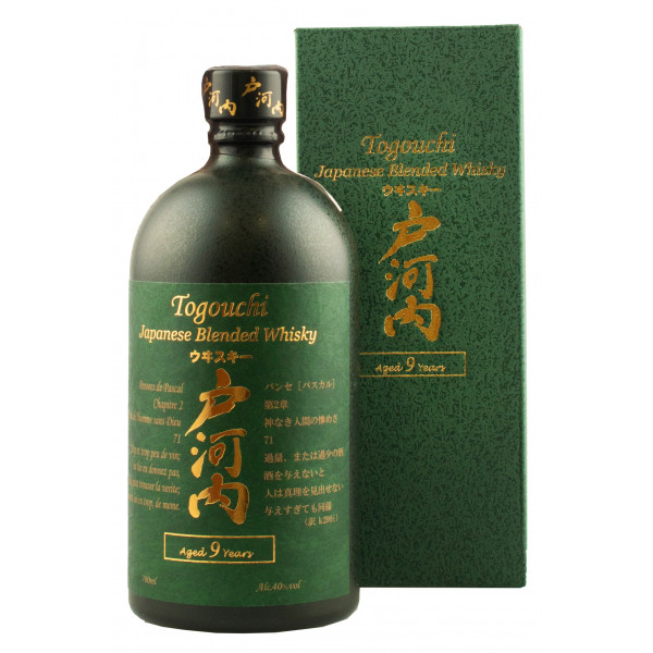 Віскі Togouchi 9 YO 0,7л 40% подарункова коробка