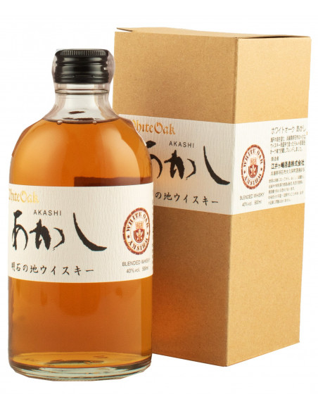 Виски "Akashi White Oak Blended" 0,5л 40%