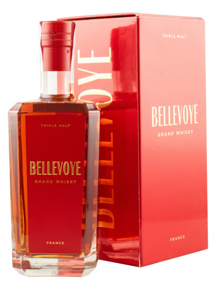 Виски Bellevoye Grand Cru Finish 0,7л 43% червона коробка