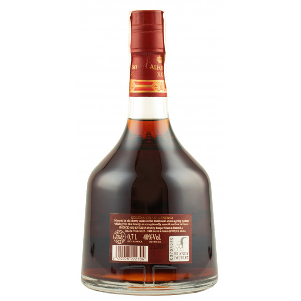 Купить Купить Бренди Alfonso XO GR.RVA 0,7л упаковка Alfonso I Solera
