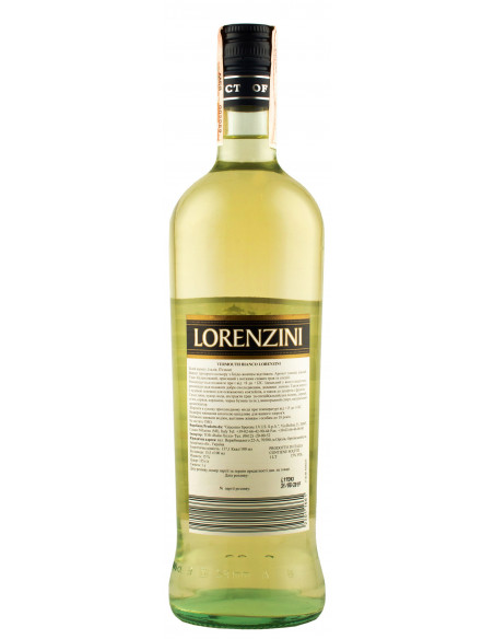 Купить Купить Вермут белый LORENZINI 1л Sperone
