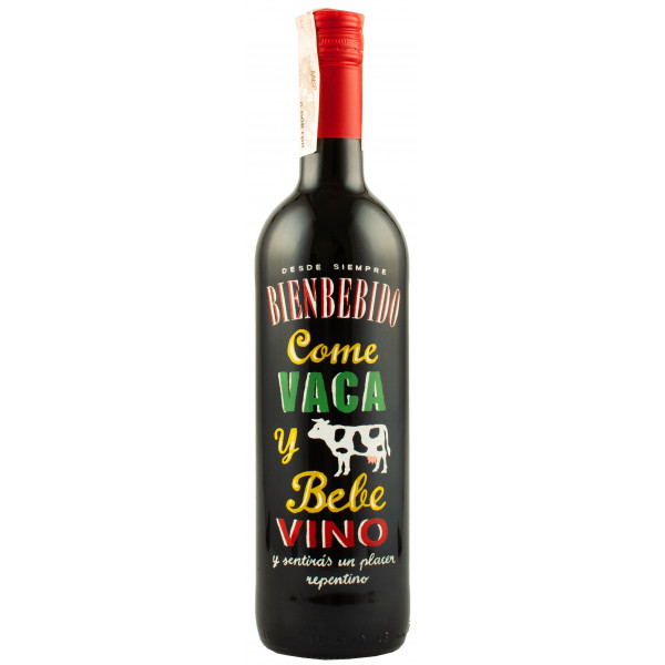 Вино "Vaca" красное сухое 0,75л 13,5% (Испания, Риоха, ТМ "Bienbebido")