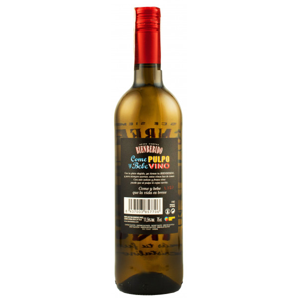 Купити Вино Pulpo біле сухе Bienbebido