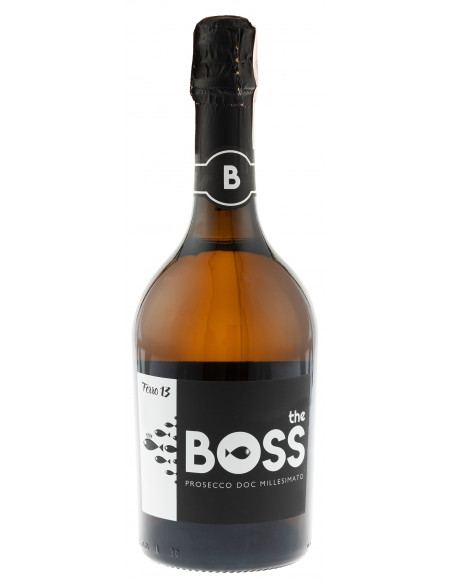 Вино ігристе "Prosecco Mill DOC The Boss" біле екстра сухе 0.75 л 11% (італія, Венето,ТМ "Ferro13")