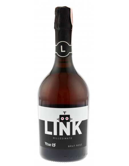 Вино ігристе "Lambrusco Spum Mill DOC Link" розжеве брют 0,75л 12% (Італія, Венето,ТМ "Ferro13")