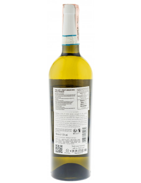 Купити Вино The Lady Pinot Grigio delle Venezie DOC біле сухе Ferro13