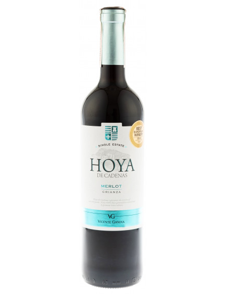 Купить Купить Вино Hoya Merlot Crianza красное сухое