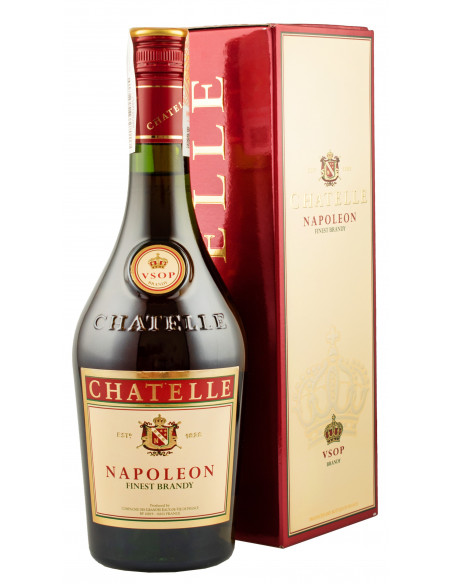 Бренди "Napoleon VSOP " 0,7л подар.кор  ТМ "Chatelle"