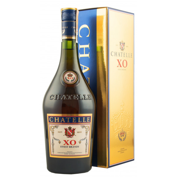 Бренди "XO" 1л подар.кор ТМ "Chatelle"