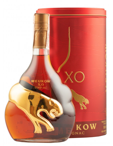 Купити Коньяк Meukow XO 0.5л в червоному тубусі