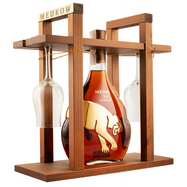 Купить Купить Коньяк Meukow XO 0,7л в декоративной коробке +2 бокала