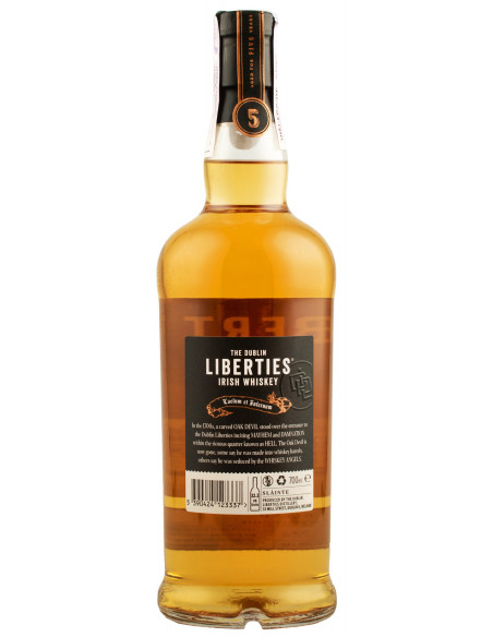Купить Купить Виски The Dubliner Liberties Oak Devil 0,7л
