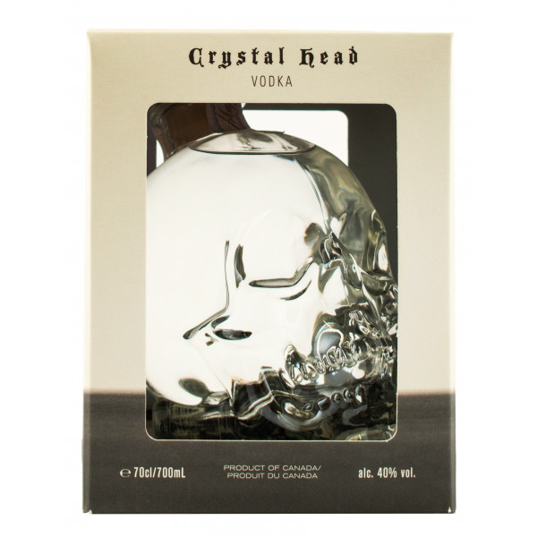 Водка на подарок Кристал Хед Череп 0.7