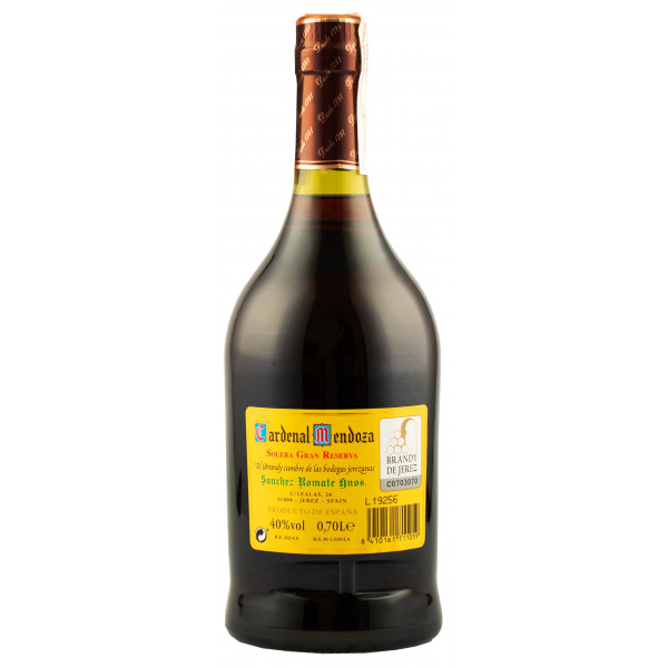 Купити Бренді Cardenal Mendoza Gr.Reserv 0,7л подарункова упаковка
