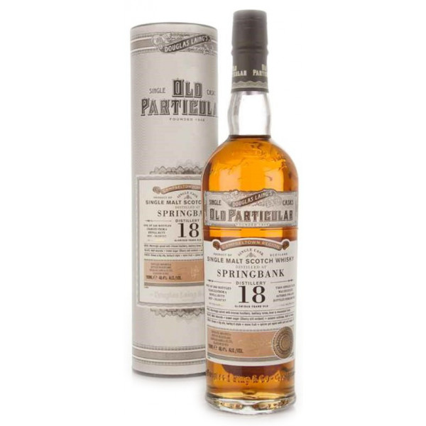 Купить Купить Виски Old Particular Springbank 18 Years Old Single Cask в тубусе