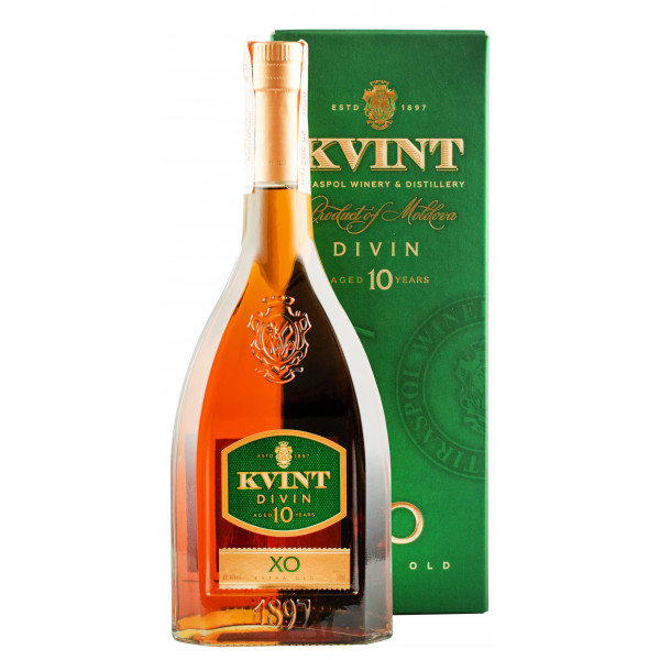 Купити Коньяк "Kvint 10YO XO" 0,5л в коробке
