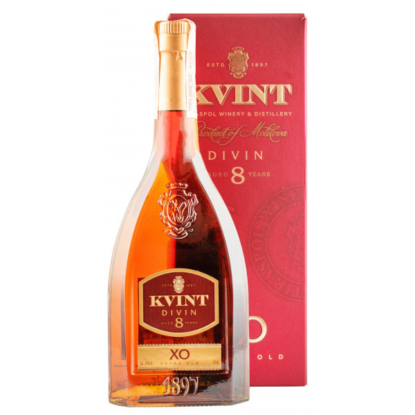 Купити Коньяк "Kvint 8YO XO" 0,5л в коробке